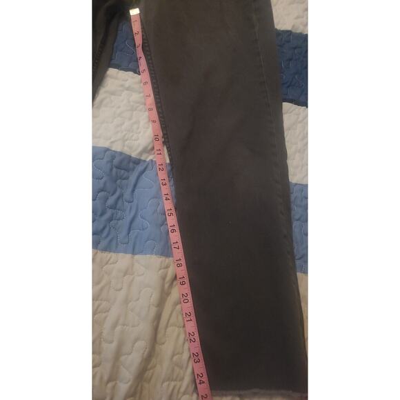 Levis 514 Jeans 32 X 30 Gray Raw Hem - Picture 6 of 9